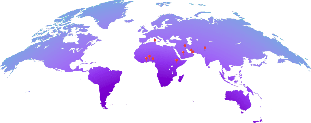 Global presence map